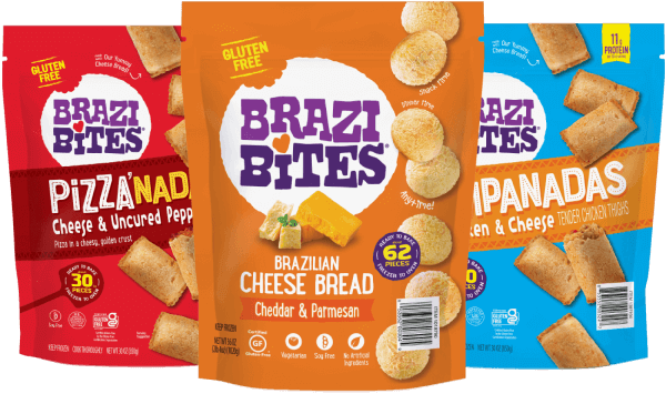 Several Brazi Bites products