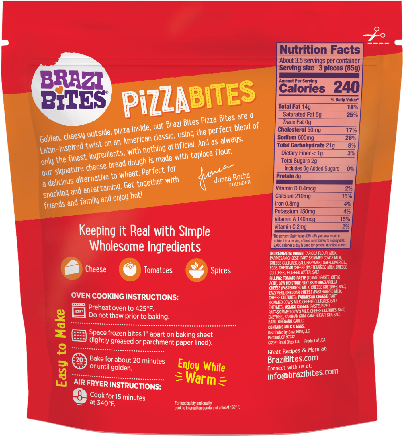 GlutenFree Pizza Bites Frozen Four Cheese Pizza Rolls Order Online