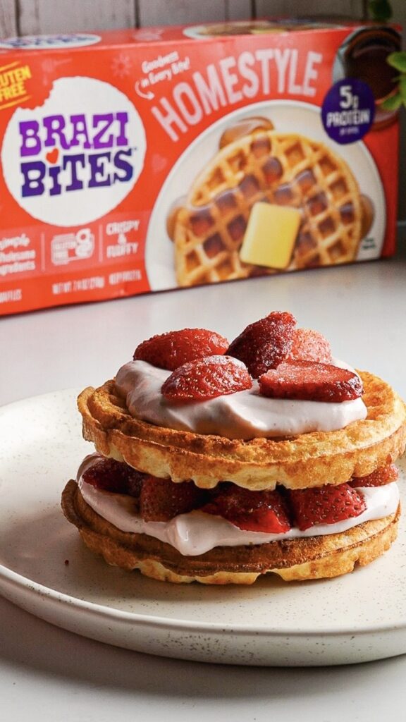 Strawberry Cheesecake Waffles Reel Cover