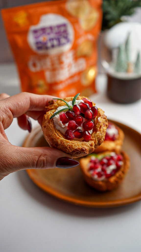 Pomegranate Goat Cheese Bites3